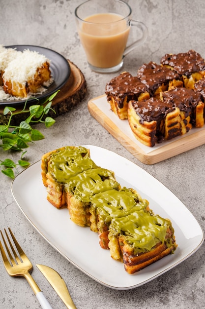 Roti Bakar Bandung O Bandung Bread Toast Es Comida Callejera Popular De