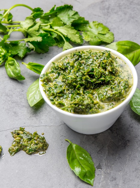 Chimichurri Con Albahaca Delicioso Fcil Y Muy Rpido