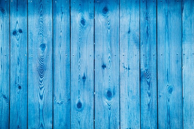 Tablas De Madera Azul Oscuro Dispuestas Horizontalmente Con Un Hermoso