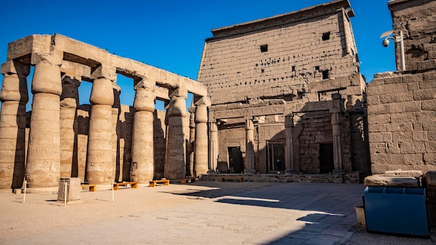 Templo De Luxor En Luxor, Egipto, El Templo De Luxor Es Un Gran ...