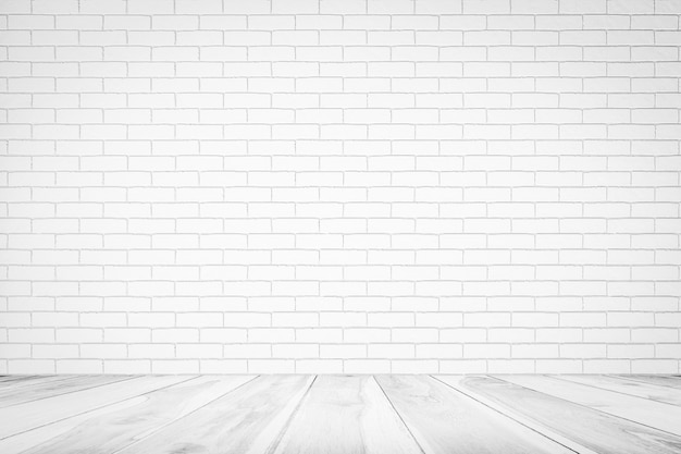 textura de pared de ladrillo blanco con piso de madera fondo abstracto vacio para presentaciones y diseno web un monton de espacio para el texto composicion imagen de arte sitio web revista o diseno grafico_1962 82