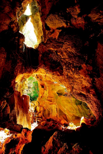 Textura de fondo de la cueva | Foto Premium