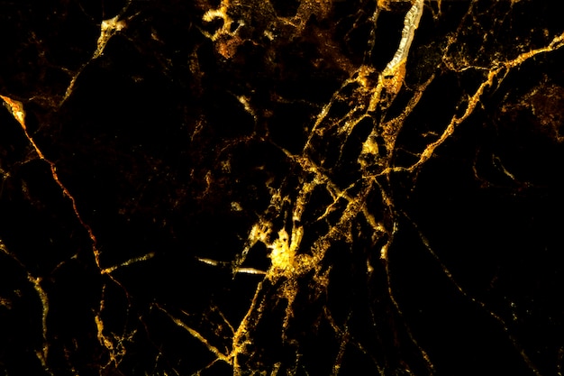 Textura Natural De Mármol Dorado Para Mármol Negro Oscuro Abstracto Concepto De Oro Foto Premium