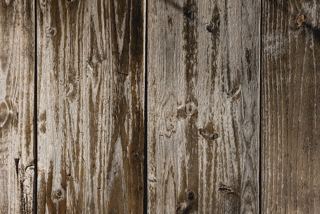 Textura De Una Pared De Tablas De Madera Viejas Para Uso De Fondo