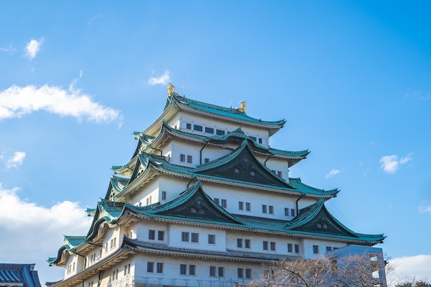 Torre Principal Del Castillo De Nagoya En Nagoya Japon Foto Premium