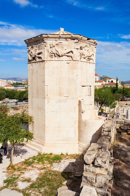 La Torre De Los Vientos O El Horologion De Andronikos Kyrrhestes Es Una