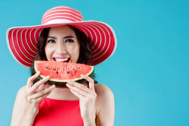 Resultado de imagen para comiendo sandia