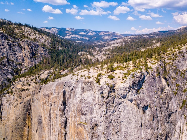 Vista A Rea Del Parque Nacional Yosemite En California Foto Premium