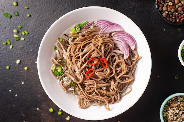 Zaru Soba Fideos De Trigo Sarraceno Soba Porci N Fresca Comida