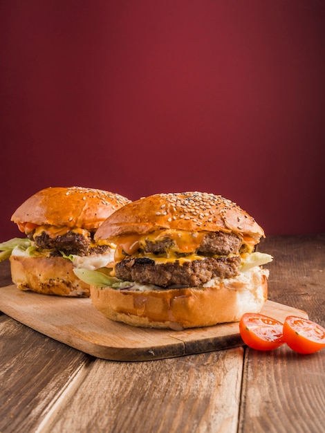 Due hamburger americani Foto Gratuite