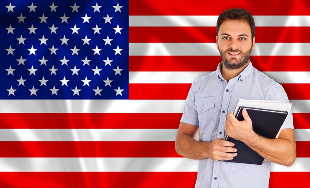 Lingua americana Foto Premium
