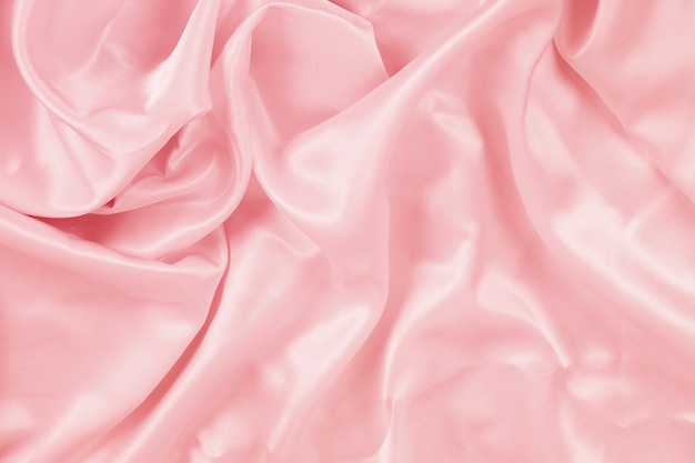 Sfondo Di Seta Rosa Pastello Foto Premium