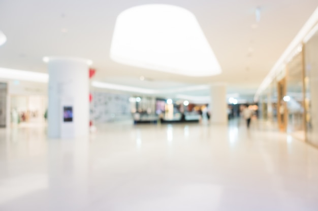 Sfuocatura astratta e centro commerciale defocused Foto Gratuite