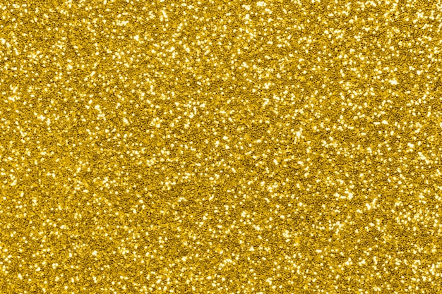 Trama glitter oro, luci scintillanti natalizie Foto Premium