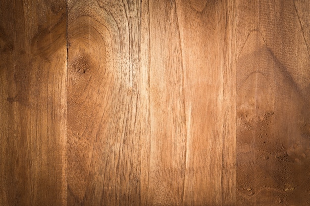 Antigo grunge fundo de madeira de textura escura | Foto Premium