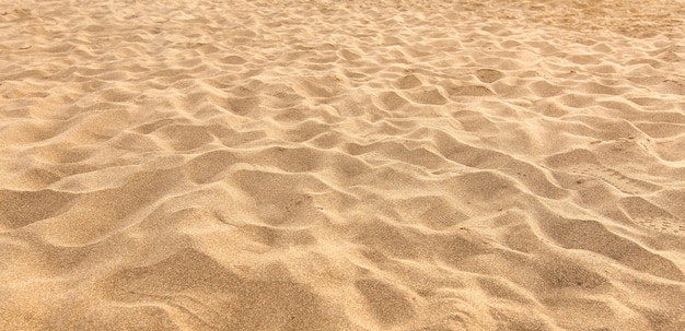 Areia Na Praia Como Pano De Fundo Foto Premium