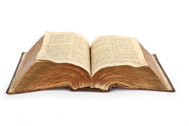 Bíblia antiga do século xix | Foto Premium