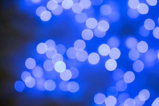 Bokeh abstrato bonito luzes vermelhas sobre fundos brilhantes Foto Premium