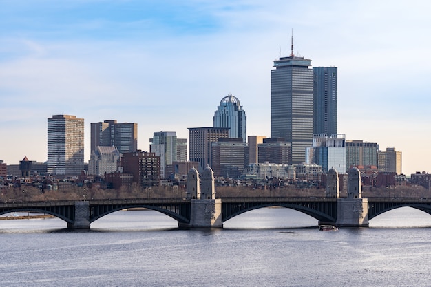Boston downtown Foto Premium