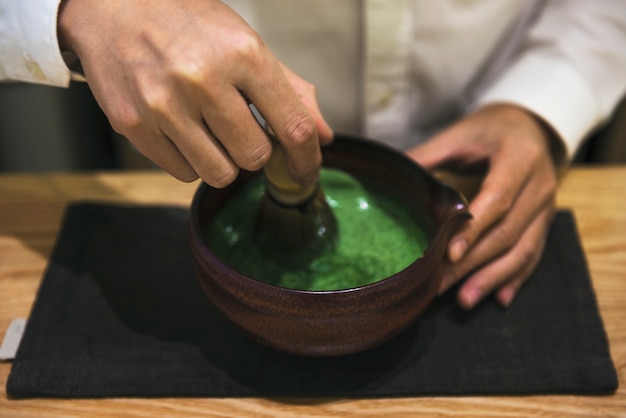 Chá Verde Matcha Tradicional Japonesa Foto Grátis 7732