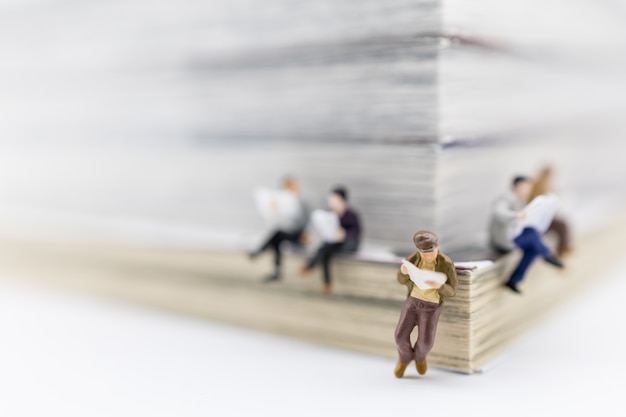 Conceito de negócios, educação e aprendizagem Foto Premium