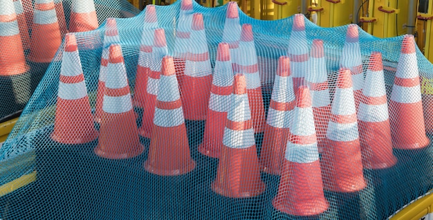 tipos de cone de sinalização