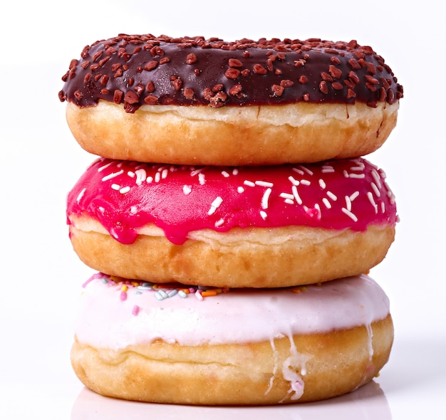 Deliciosos donuts Foto gratuita