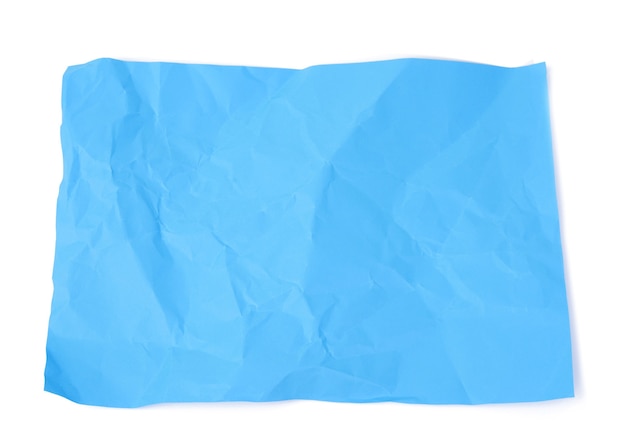 Синий лист бумаги фото