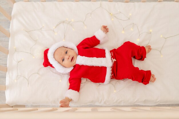 roupa de papai noel para bebe