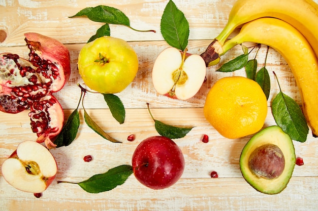 Fundo de alimentos orgânicos. Foto Premium