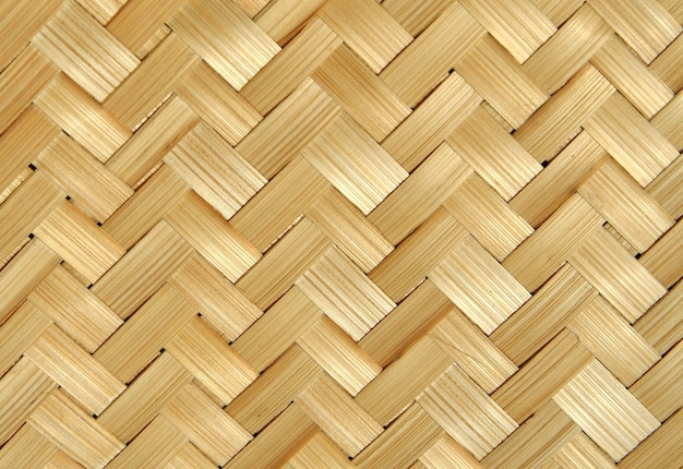 Fundo de textura  de bambu  tecido Foto Premium