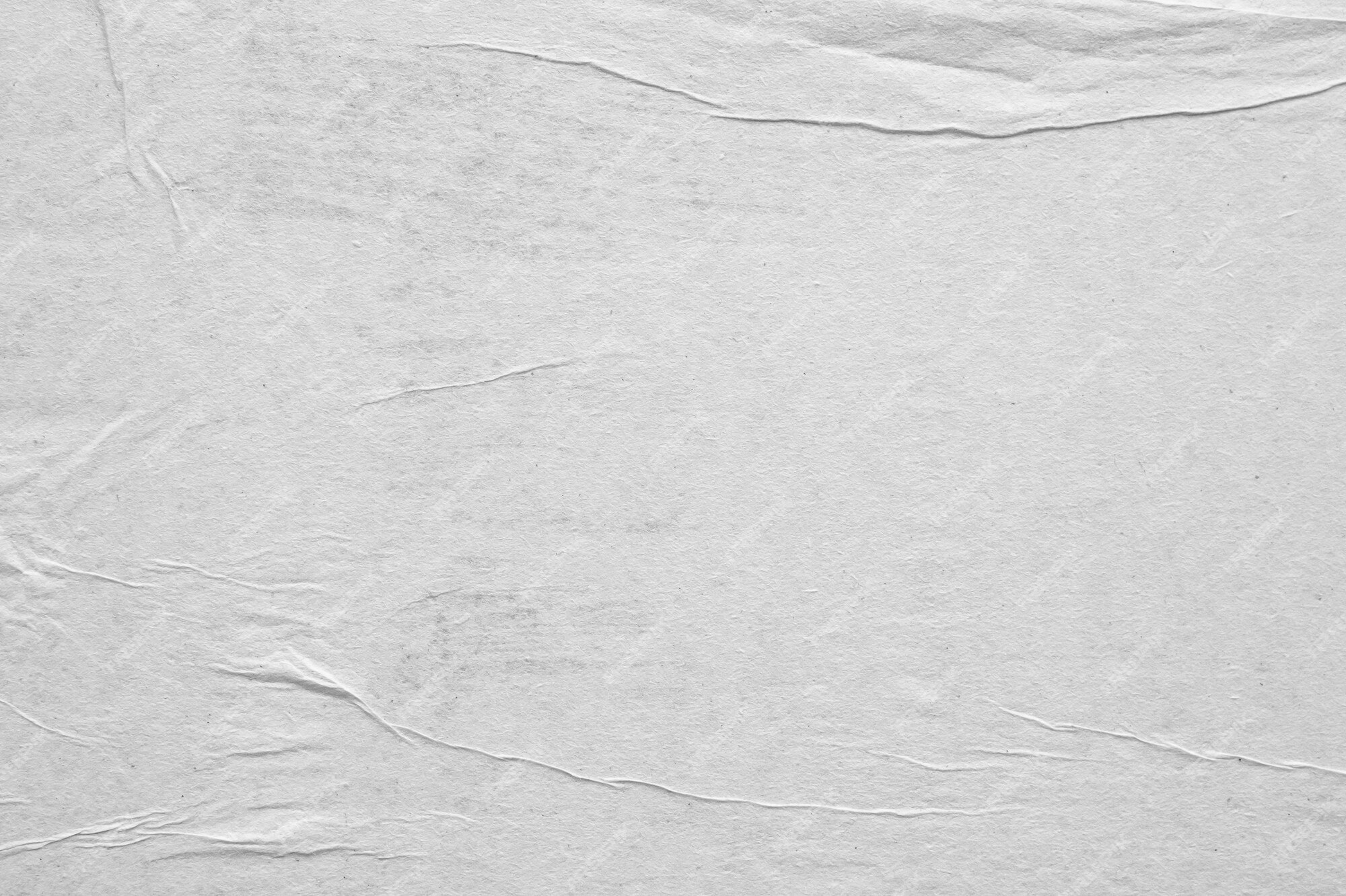 Fundo De Textura De Pôster De Papel Branco Amassado E Amassado Em Branco Foto Premium 7029