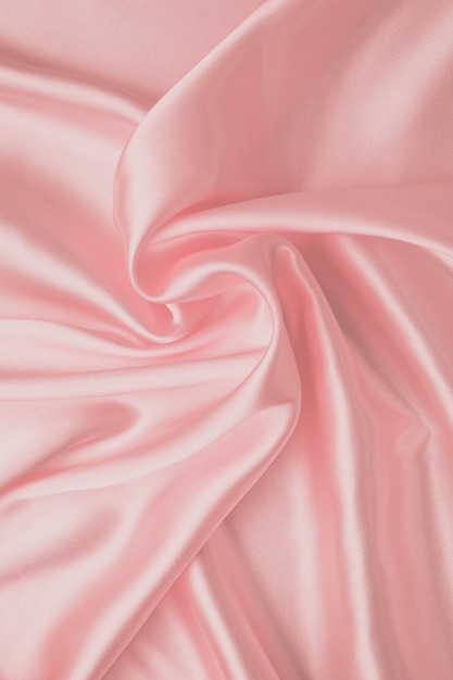 Fundo rosa suave pastel padrão de tecido de seda abstrato luz papel