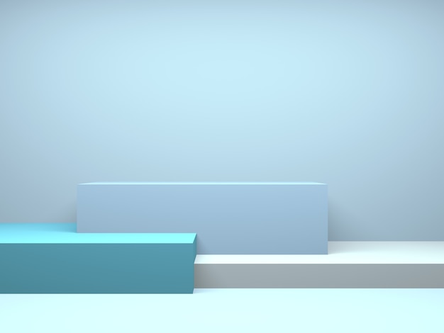 Download Geometria de retângulo de pódio pastel azul quarto ...