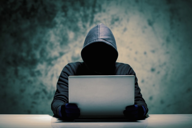 Hackers Roubo De Dados De Computador Foto Premium