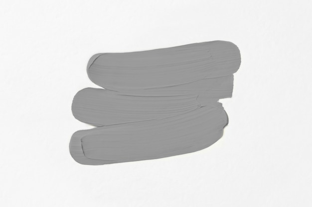 Manchas De Tinta A Oleo Cor Do Ano 2021 Ultimate Grey Foto Premium