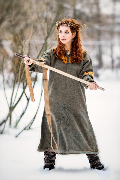 roupas vikings femininas