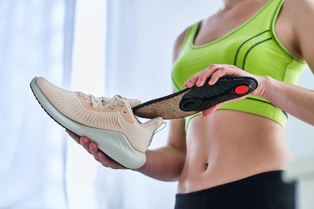 tenis para usar com palmilha ortopedica