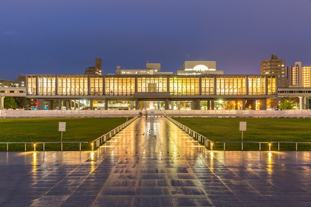 Museu Memorial Da Paz De Hiroshima Foto Premium