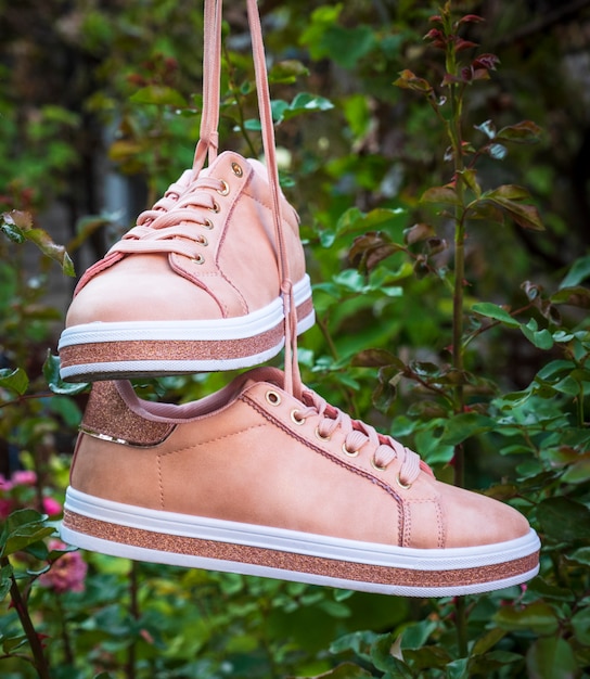 sapatos femininos rosa