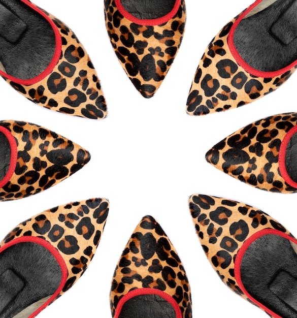 sapatos leopardo
