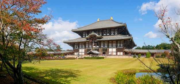 Templo todaiji é um complexo de templos budistas, localizado na cidade de  nara, japão | Foto Premium