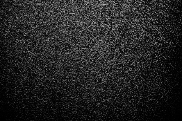 Textura de couro com luz de gradiente usada como pano de fundo clássico de luxo Foto Premium
