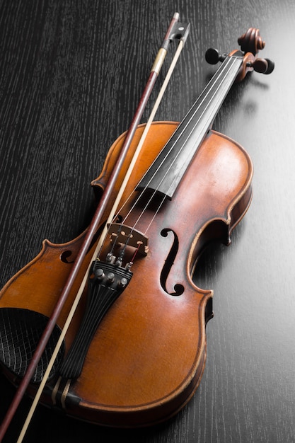 Velho violino Foto Premium