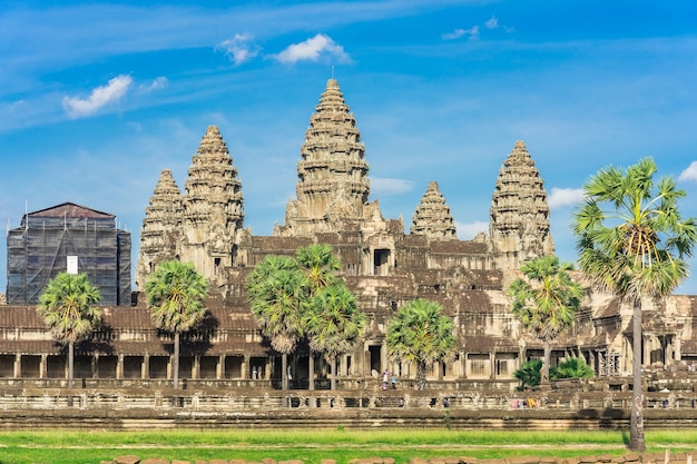 Alter Tempel Angkor Wat Von Ber Dem See Siem Reap Kambodscha   Alter Tempel Angkor Wat Von Ueber Dem See Siem Reap Kambodscha 29285 411 