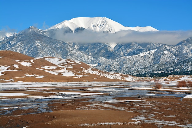 Berge Bedeckt Mit Schnee In Colorado Usa Kostenlose Foto