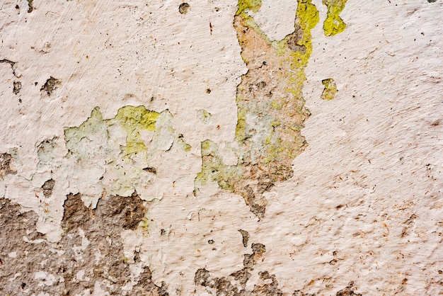 Beschaffenheit einer betonmauer mit sprüngen und kratzern Premium Fotos