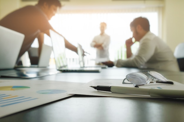 Business Konzept Mit Kopie Raum Buro Schreibtisch Tisch Mit Stift