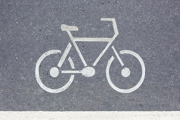 straßenschild fahrrad