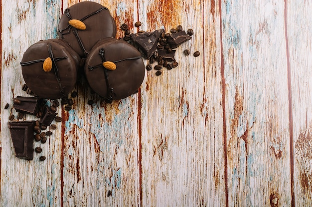 Frische schokoladenminikuchen Kostenlose Fotos
